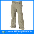 Cheap Wholesale Work Poplin Cargo Pants with Multi Pockets